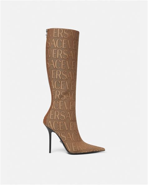 versace knee-high for women